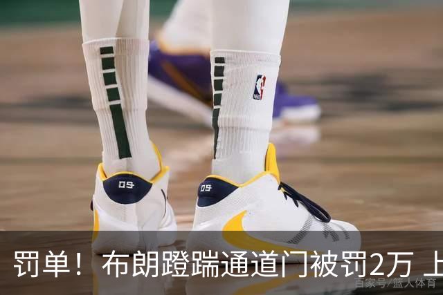 罚单！布朗蹬踹通道门被罚2万 上海主场因球迷被罚1万